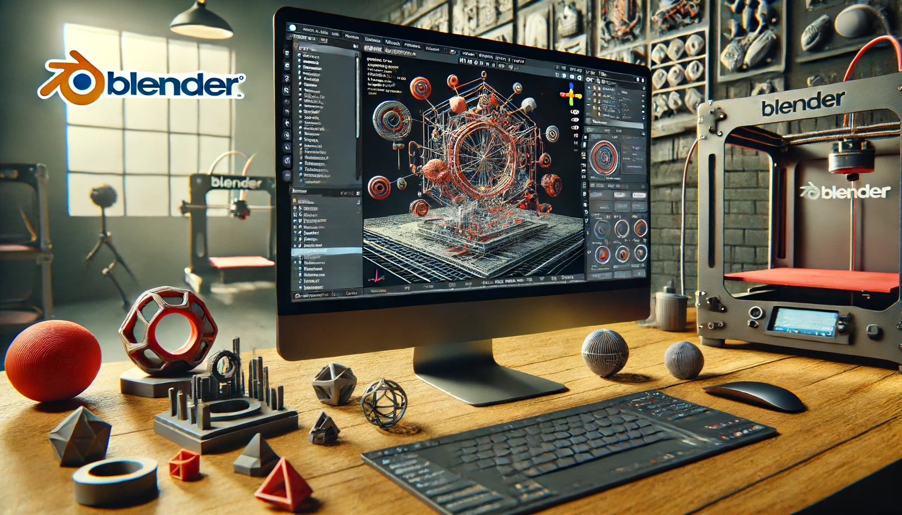 Blender for creating 3D printable models